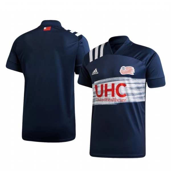 New England Revolution 2020-21 Home Men's Navy Short Sleeve Jersey