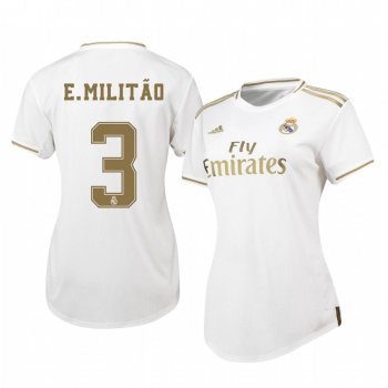 Women's Eder Militao Real Madrid Home Jersey 19-20