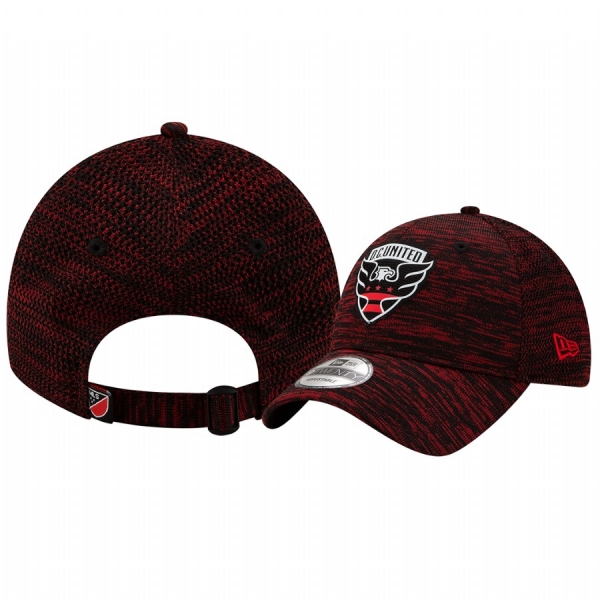 D.C. United Black On-Field Collection 9TWENTY Adjustable Hat