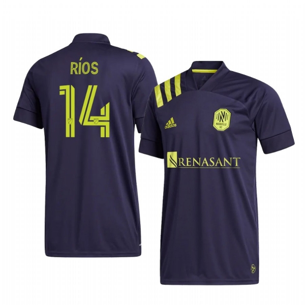 Daniel Ríos Nashville SC 2020 Replica Player Short Sleeve Jersey