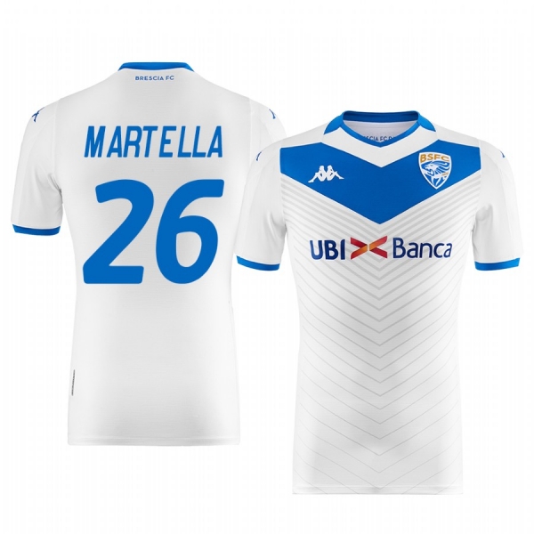 Bruno Martella Brescia Calcio 19-20 Away Short Sleeve Jersey