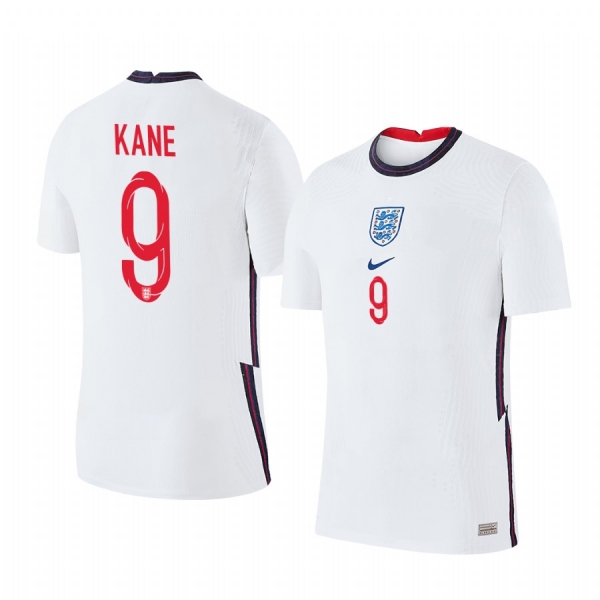 Harry Kane England 2020 White Home Men's Short Sleeve Jersey