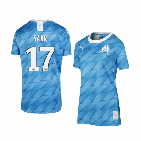 Women's Olympique de Marseille Bouna Sarr Away Jersey 19-20