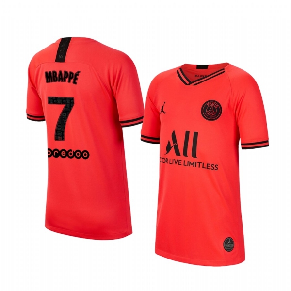 Youth Paris Saint-Germain Kylian Mbappé Away Jersey 19-20