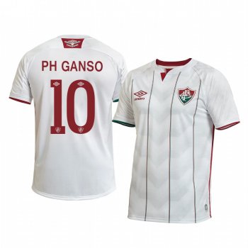 Fluminense Ganso 2020 Away Men's White Short Sleeve Jersey