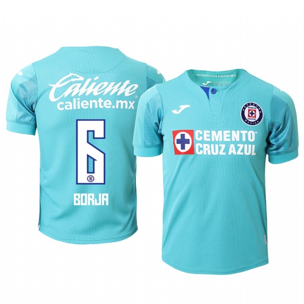 Youth Jonathan Borja Cruz Azul 19-20 Light Blue Third Official Jersey