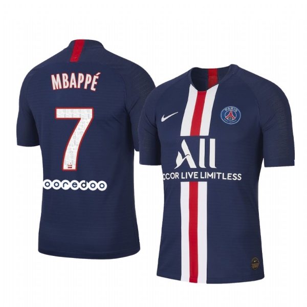 Paris Saint-Germain Kylian Mbappé Home Men's Jersey 19-20