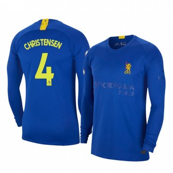 Andreas Christensen Chelsea 19-20 Blue Fourth Replica Jersey Men's