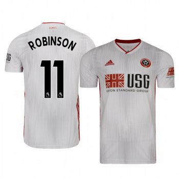 Callum Robinson Sheffield United Away Men's Short Sleeve Jersey 19-20