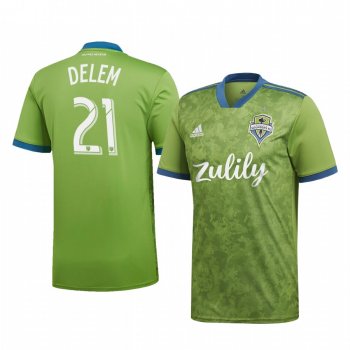 Jordy Delem Seattle Sounders FC Men's Home Replica Jersey 19-20