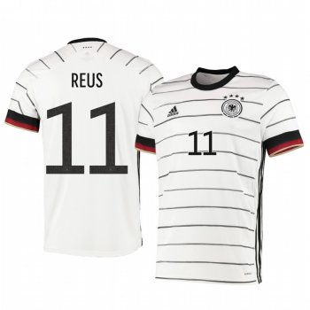 Marco Reus Germany UEFA Euro 2020 Home White Authentic Jersey