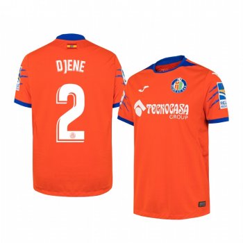 Getafe Djene Dakonam Men's 19-20 Away Replica Short Sleeve Jersey