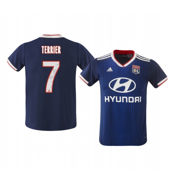 Youth Olympique Lyonnais Martin Terrier Away Jersey 19-20