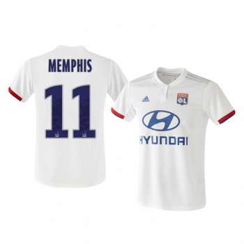 Olympique Lyonnais Memphis Depay Home Men's Jersey 19-20