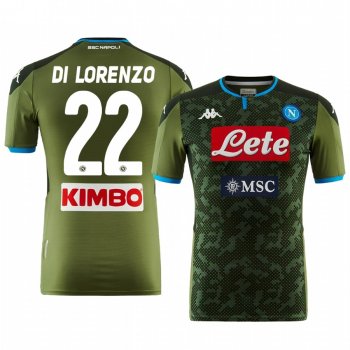 Giovanni Di Lorenzo SSC Napoli 19-20 Away Short Sleeve Jersey