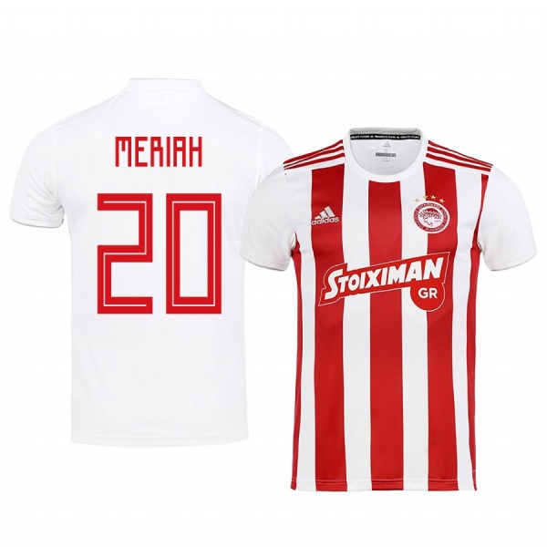 Olympiacos Piraeus Yassine Meriah Home Men's Jersey 19-20