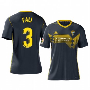 Fali Cadiz CF Away Navy Short Sleeve Jersey