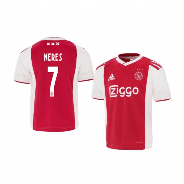 Youth David Neres Ajax 18-19 Home Jersey