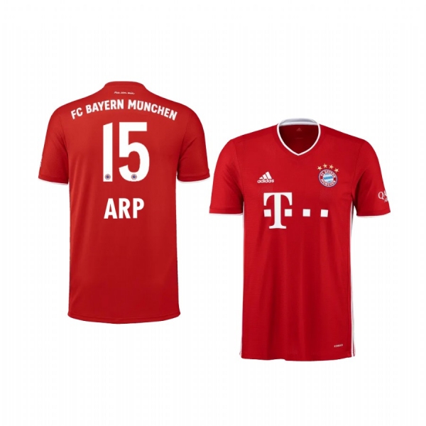 Forward Bayern Munich Jann-Fiete Arp Men's Home Jersey 2020-21