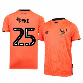 Huddersfield Town Rekeil Pyke 19-20 Third Men's Orange Short Sleeve Jersey