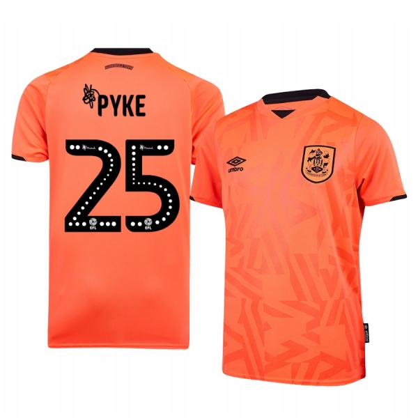 Huddersfield Town Rekeil Pyke 19-20 Third Men's Orange Short Sleeve Jersey