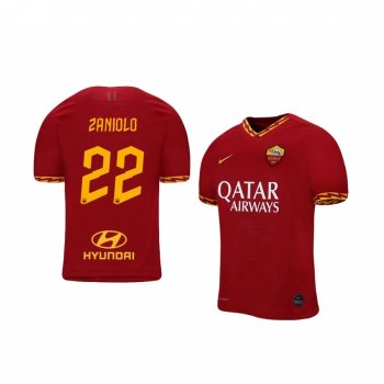 AS Roma Nicolo Zaniolo 19-20 Home Men's Short Sleeve Jersey