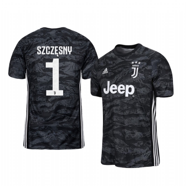 19-20 Juventus Wojciech Szczesny Official Goalkeeper Home Jersey Men's