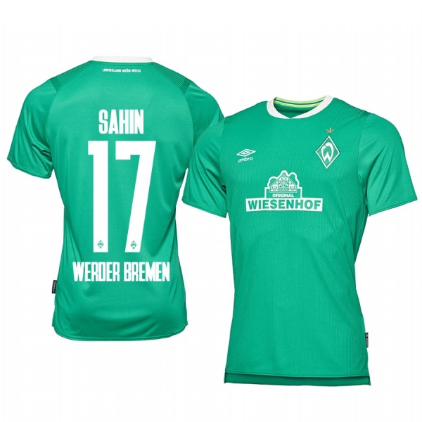 Midfielder Werder Bremen Nuri Şahin Men's Home Jersey 19-20