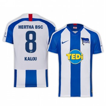 Men's Hertha BSC Salomon Kalou Home Jersey 19-20