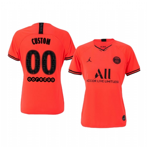 Paris Saint-Germain Custom Women's Away Jersey 19-20