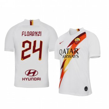 Alessandro Florenzi AS Roma 19-20 Away Short Sleeve Jersey