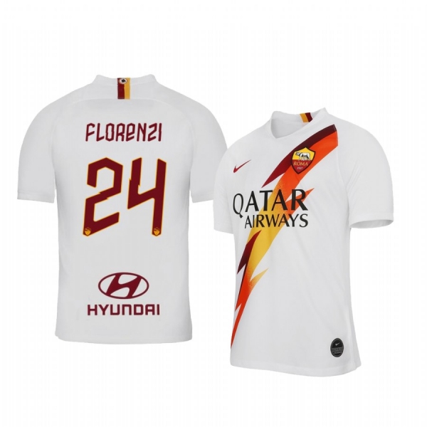 Alessandro Florenzi AS Roma 19-20 Away Short Sleeve Jersey