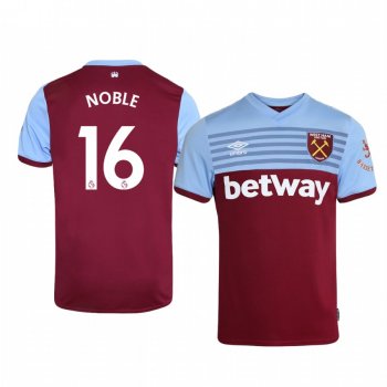 Mark Noble West Ham United Men's Home Jersey 19-20