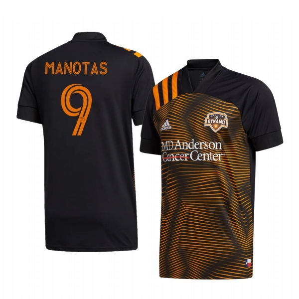 Mauro Manotas Houston Dynamo 2020-21 HTX 15 Men's Black Short Sleeve Jersey