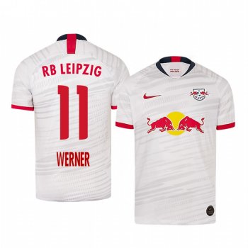 Men's RB Leipzig Timo Werner Home Jersey 19-20