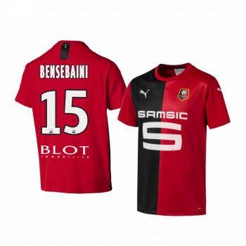 Youth Stade Rennais Ramy Bensebaini Home Jersey 19-20