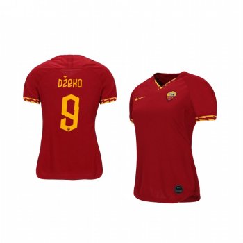 Women's Edin Dzeko AS Roma 19-20 Home Jersey