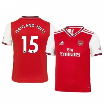 Youth Ainsley Maitland-Niles Arsenal Home Short Sleeve Jersey 19-20