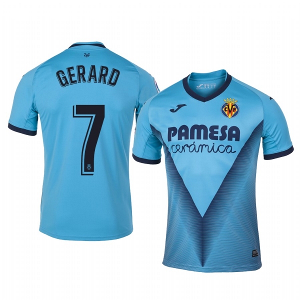 Villarreal Gerard Moreno Men's Jersey Short Sleeve Third 19-20