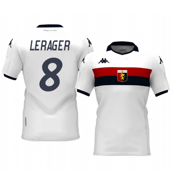 Lukas Lerager Genoa 19-20 Away Short Sleeve Jersey