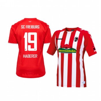 SC Freiburg Janik Haberer Red Fight COVID-19 Jersey 2019-20 Men's