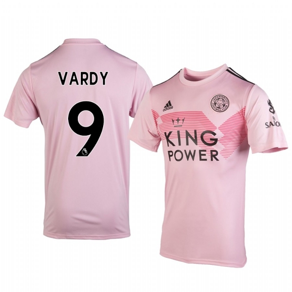 Jamie Vardy Leicester City Away Men's Short Sleeve Jersey 19-20