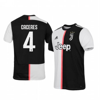 Juventus Martín Cáceres 19-20 Home Men's Short Sleeve Jersey