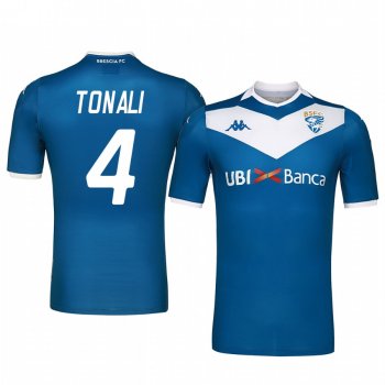 Brescia Calcio Sandro Tonali 19-20 Home Men's Short Sleeve Jersey