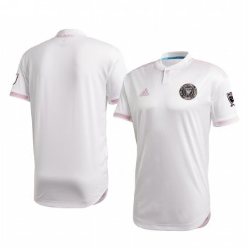 Inter Miami White 2020 Primary Men's Authentic Short Sleeve Jersey