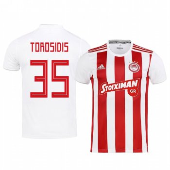 Olympiacos Piraeus Vasilis Torosidis Home Men's Jersey 19-20