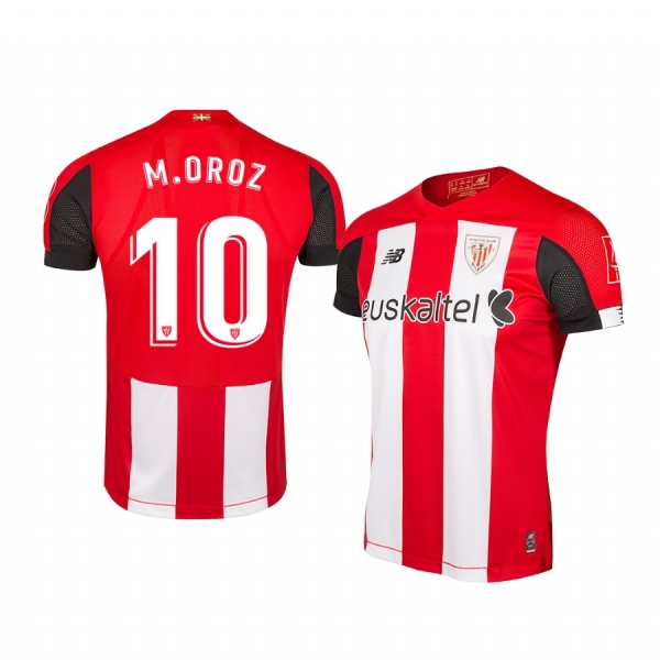 Women's Maite Oroz Athletic Bilbao 19-20 Red Home Replica Jersey