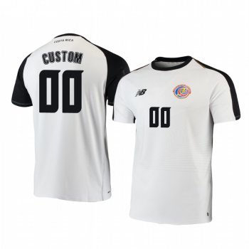 2018 World Cup Costa Rica Custom Men's Away Official Jersey