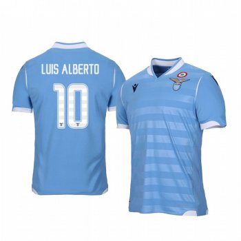 Lazio Luis Alberto 19-20 Home Men's Short Sleeve Jersey