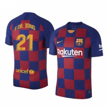 Frenkie de Jong Barcelona Home Men's Jersey 19-20